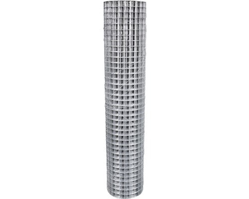 Plasa Gard Casanet Zincata, 0, 5 X 5 M, Argintiu