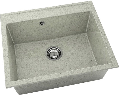 Chiuveta Bucatarie Cu O Cuva Fat Avangard 227 60x51 Cm, Fara Picurator, Granixit Pewter