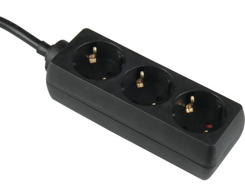 Prelungitor Electric 3 Prize 3m 3500w Negru