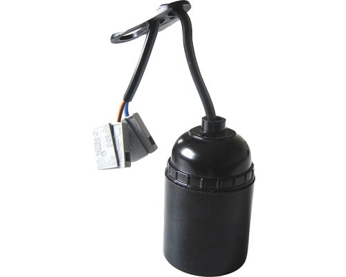 Dulii Plastic E27 Cu Cablu Si Clema Rapida Electroplast, Pentru Utilizare Temporara (Renovari), Pachet 10 Bucati