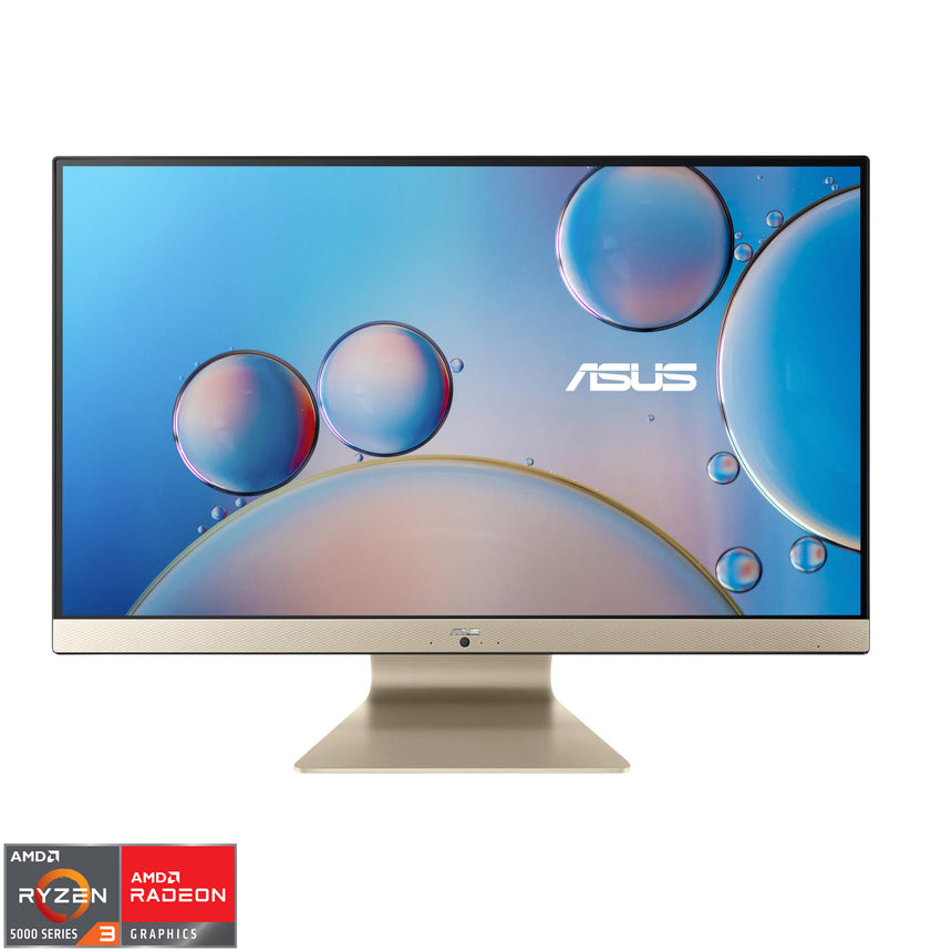 Sistem All-in-One ASUS M3700WUAK cu procesor AMD Ryzen™ 3 5300U pana la 3.80 GHz, 27", Full HD, 8GB, 512GB SSD, AMD Radeon™ Graphics, No OS