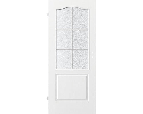 Foaie de Usa Porta Doors Bristol Alba cu Grila Mica 203x84,4x4 cm Stanga