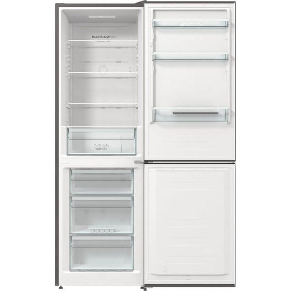 Combina Frigorifica Gorenje NRK61CA2XL4, Nofrost Plus, 326 L, H 185 Cm, Clasa C, Argintiu
