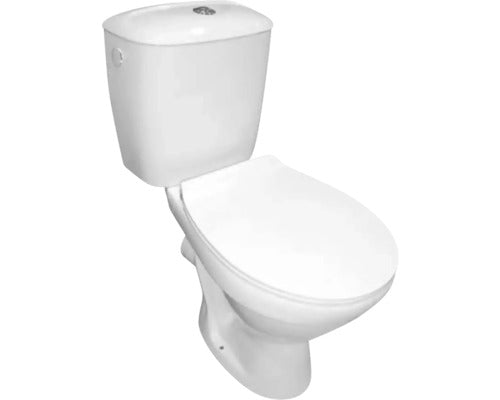 Set Vas Wc Roca Neo, Cu Rezervor Si Capac Wc, Evacuare Orizontala