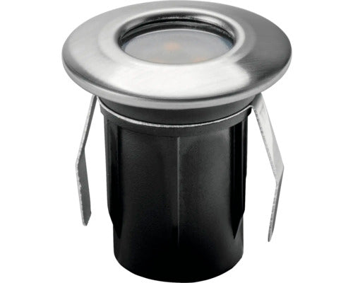 Spot Led Incastrat 0, 2w 15 Lumeni Ø42 Mm, Pentru Exterior Ip67, Negru