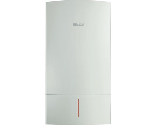 Pachet Centrala Termica Pe Gaz Cu Condensare Bosch Condens 7000 W 35 Kw, Combi, Tiraj Fortat, Afisaj Multifunctional, Include Kit Evacuare Gaze Arse