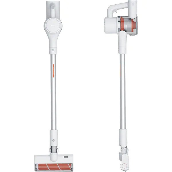 Aspirator vertical fara fir Roidmi Z1 Air, 335W, autonomie 60 min (mod eco)/ 10 min (mod maxim), 22000PA, recipient praf 650ml, alb/ portocaliu