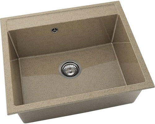 Chiuveta Bucatarie Cu O Cuva Fat Avangard 227 60x51 Cm, Fara Picurator, Granixit Cinnamon