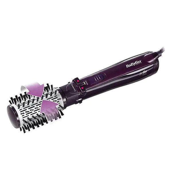 Perie rotativa BaByliss, 2033ROE Airbrush,1000W, Ionizare, 2 Setari temperatura/viteza, Violet