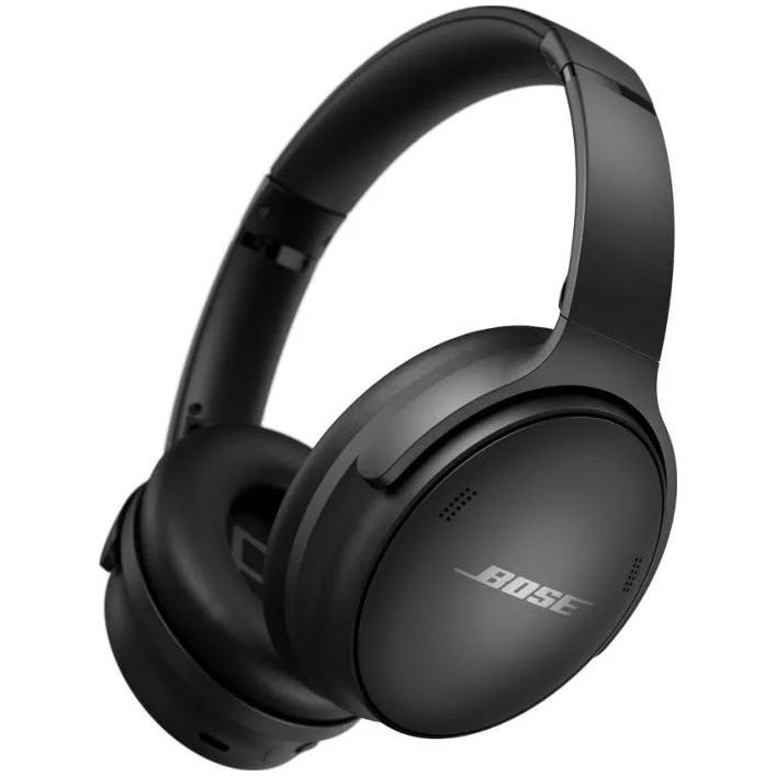 Casti Audio Over the Ear Bose QuietComfort 45, Wireless, Bluetooth, Noise cancelling, Microfon, Autonomie 24 ore, Negru