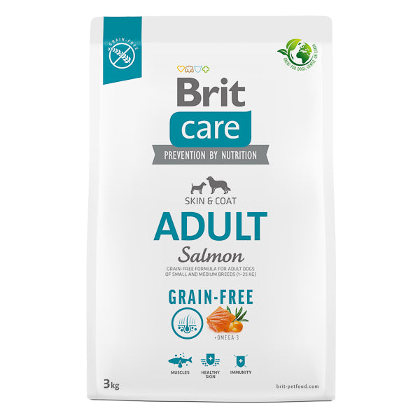 Hrana uscata pentru caini Brit Care Grain-free Adult, 3 kg