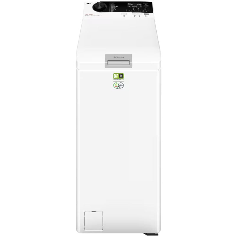 Masina de spalat rufe cu incarcare verticala AEG LTR7E263E, 6 kg, 1200 RPM, Clasa B, SERIA 7000 Ruby, Motor Inverter cu MagnetPermanent, ProSteam, ProSense, Alb