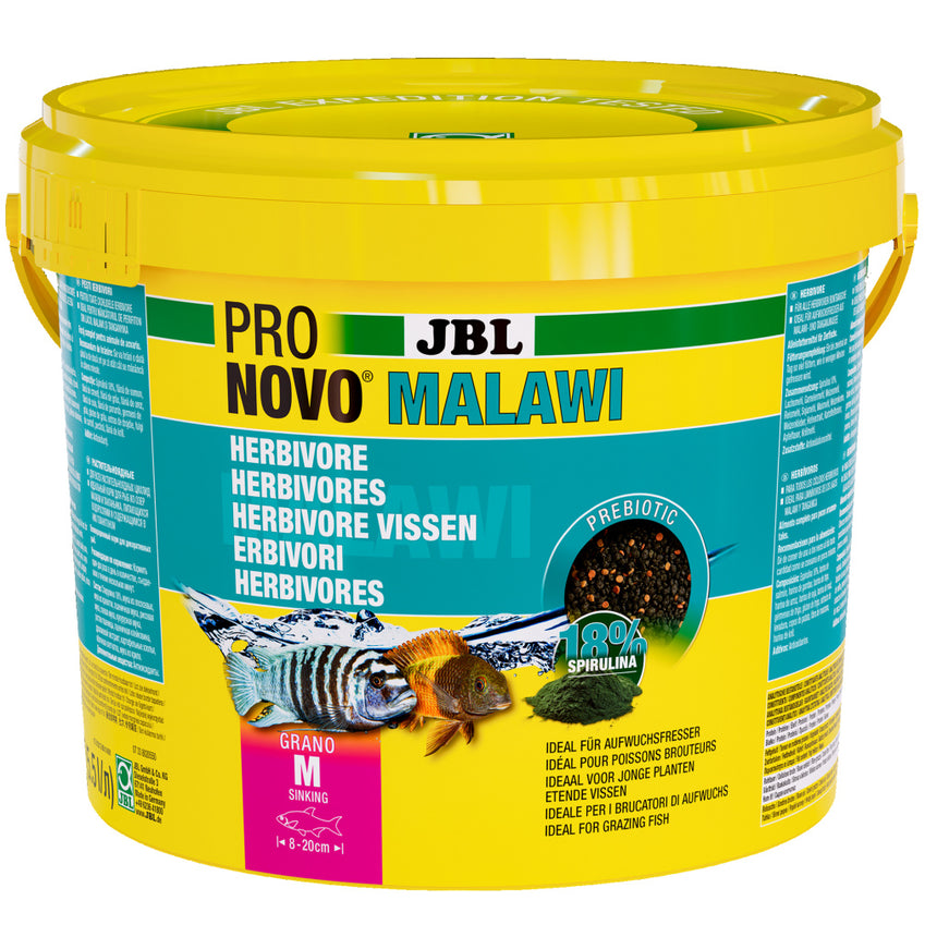 Hrana pesti acvariu JBL ProNovo MALAWI GRANO M 5.5 l