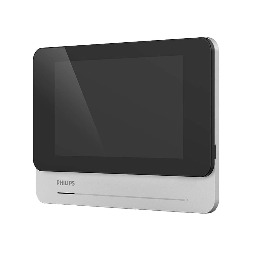 Videointerfon color Philips WelcomeEye Connect 2, 7 ", Touchscreen, Monitor color, Silver