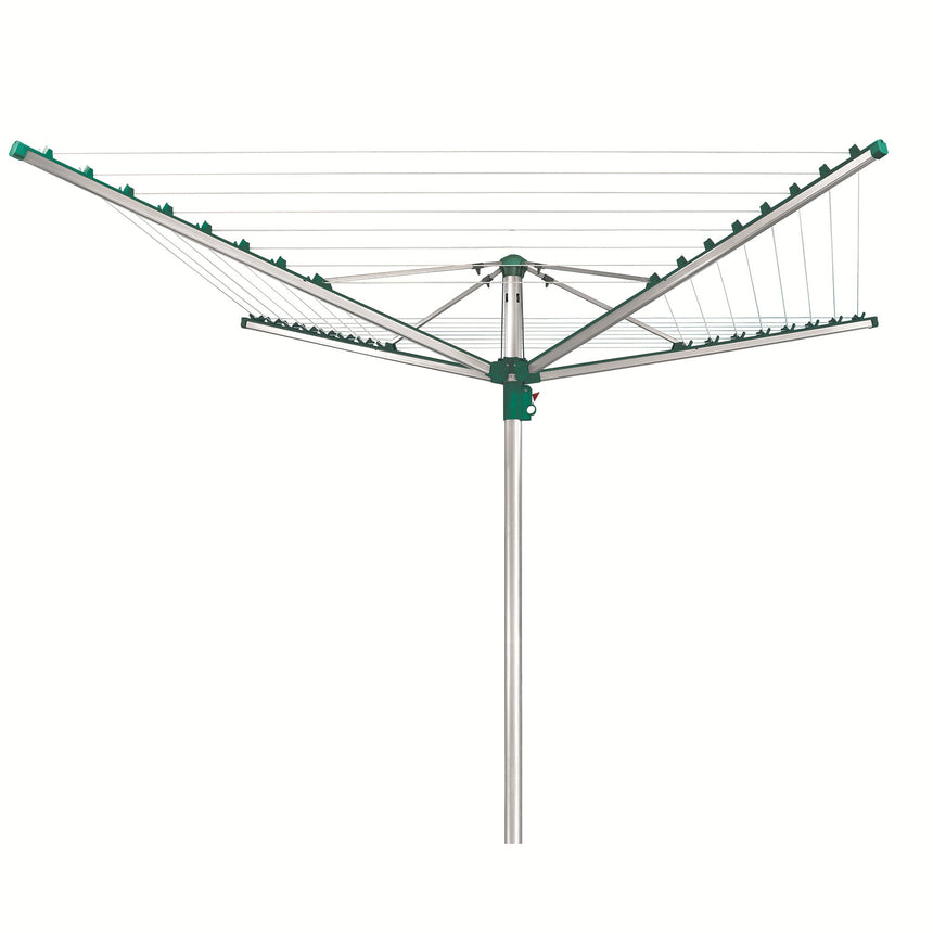 Uscator de rufe rotativ Leifheit Linomatic 400 Comfort, cu franghie neretractabila