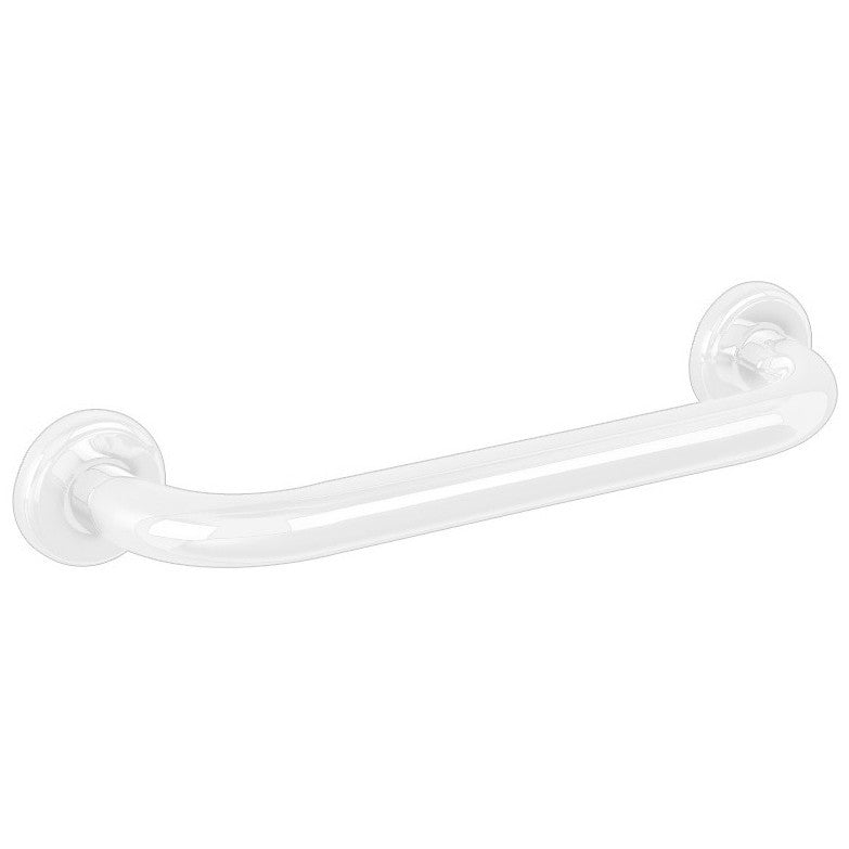 Suport baie Bisk, inox, alb, 305x55x85mm