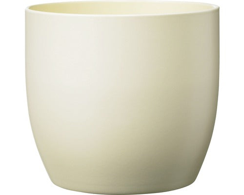 Masca Pentru Flori Soendgen Basel Fashion, Ceramica, Ø 14, Crem Sidef