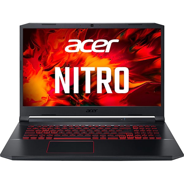 Laptop ACER Nitro 5 AN517-41-R494, AMD Ryzen 7 5800H, 17.3" Full HD, 16GB, SSD 512GB, NVIDIA GeForce RTX 3060 6GB, Free DOS, Negru