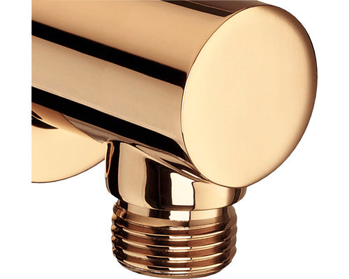 Cot racord pentru furtun dus 1/2" rose gold