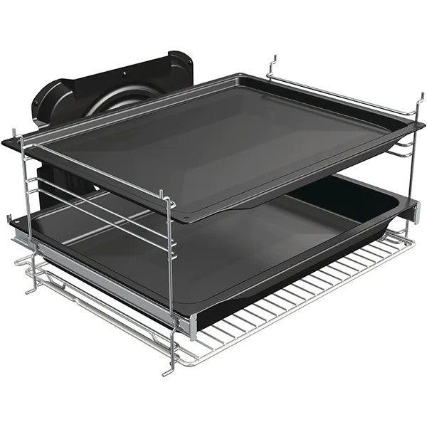 Cuptor incorporabil GORENJE BOP737E20XG, Electric, Autocuratare, 70 l, Clasa A+, Negru