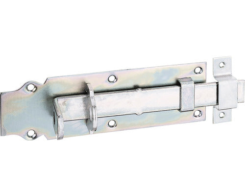 Zavor Metalic Universal Alberts 200x64 Mm, Blocare Cu Lacat, Otel Zincat Galben