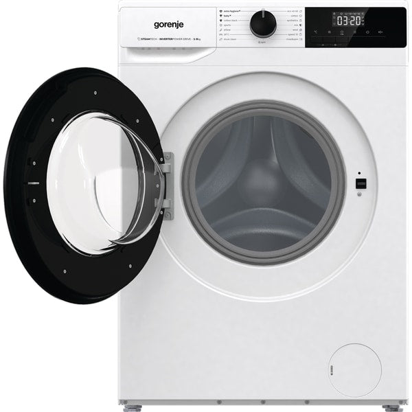 Masina de Spalat Rufe Frontala GORENJE WNHPI94BS, SteamTech, 9 kg, 1400rpm, Clasa B, Alb