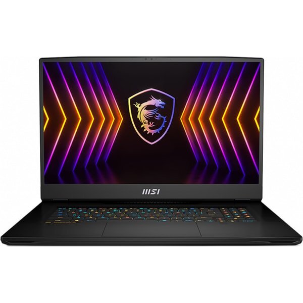 Laptop Gaming MSI Titan GT77 12UHS-098XRO, Intel Core i9-12900HX pana la 5GHz, 17.3" 4K, 64GB, SSD 2TB, NVIDIA GeForce RTX 3080 Ti 16GB, Free DOS, Negru