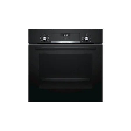 Cuptor incorporabil BOSCH HBJ558YB0Q 60x60cm, Seria 6, Clasa A, Control afisaj LCD, EcoClean Direct, SoftClose, 8 metode de incalzire, Negru