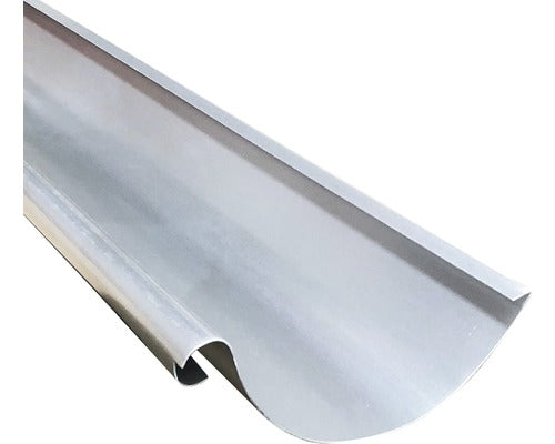 Jgheab Bravo Ø 125 mm 4 m Zinc