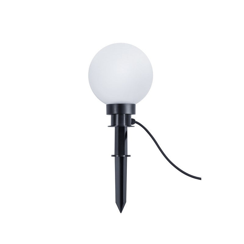 Lampa de gradina, RL, Plastic, 23 W, Alb/Negru