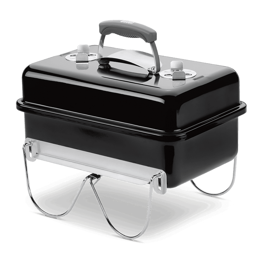 Gratar carbuni Weber Go-Anywhere, 42x 26 cm, negru