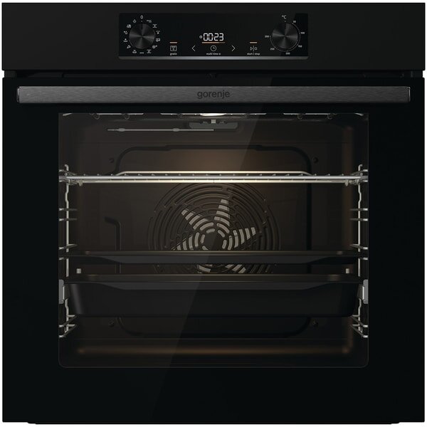 Cuptor Incorporabil GORENJE GBF22ILMF, Electric, Autocuratare AquaClean, 77 l, Clasa A, Negru