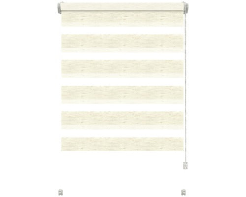 Rulou Dublu Soluna D-r6 Alb 40x175 Cm, Caseta Alba