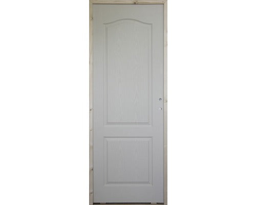 Ușă de Interior Anatolia Plină 78x205 cm, Lemn și Material Fibrolemnos, Stânga/Dreapta, Grunduită, Alb-Pin