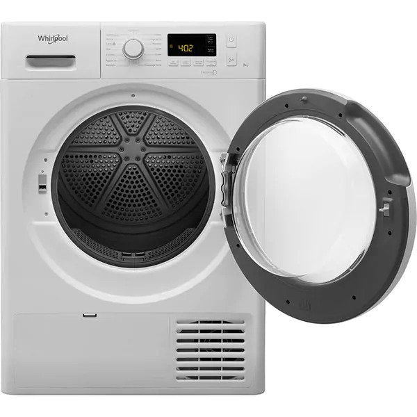Uscator de rufe WHIRLPOOL FT M11 82 EU, Pompa de caldura 8kg, 15 programe, Clasa A++, Alb