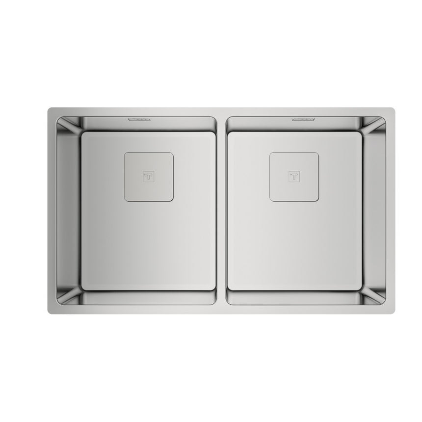 Chiuveta de bucatarie Teka FLEXLINEA 2B 740, 2 cuve, Top & Flush, inox