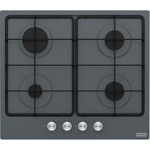 Plita incorporabila FRANKE Smart FHSM 604 4G GF E, Gaz, 4 arzatoare, Grafit