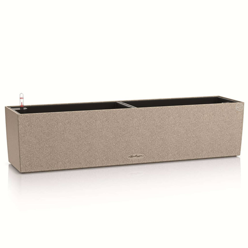 Jardiniera BALCONERA Stone 80 ALL-IN-ONE LECHUZA, bej