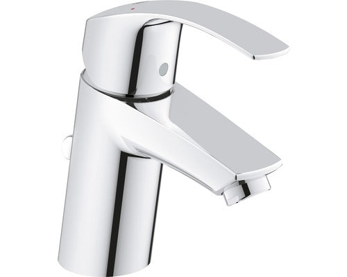 Baterie lavoar monocomanda pentru presiune joasa GROHE Eurosmart marime S 23459002 set evacuare cu tija crom