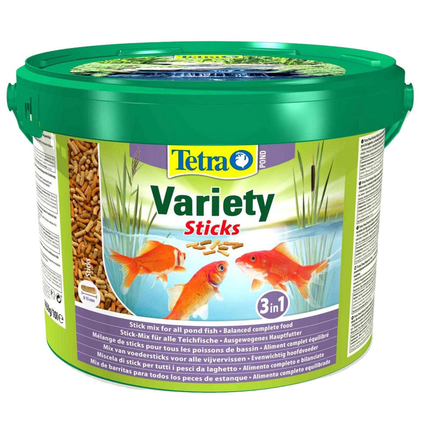 Hrana completa pentru pesti de iaz 'Pond Variety Sticks', Tetra, 10 l