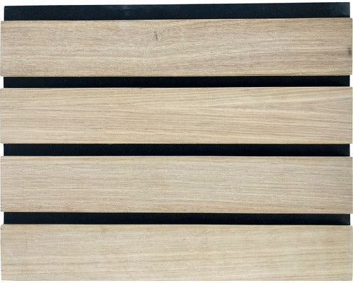 Panou Riflaj Decorativ Smart Maxi Stejar Albit 15x245x2800 Mm