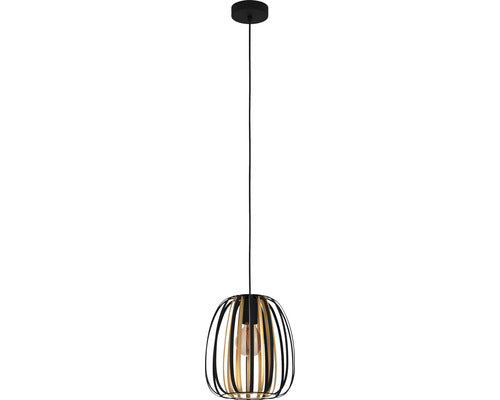 Pendul Encinitos E27 Max. 1x40w, Ø255 Mm, Negru/auriu
