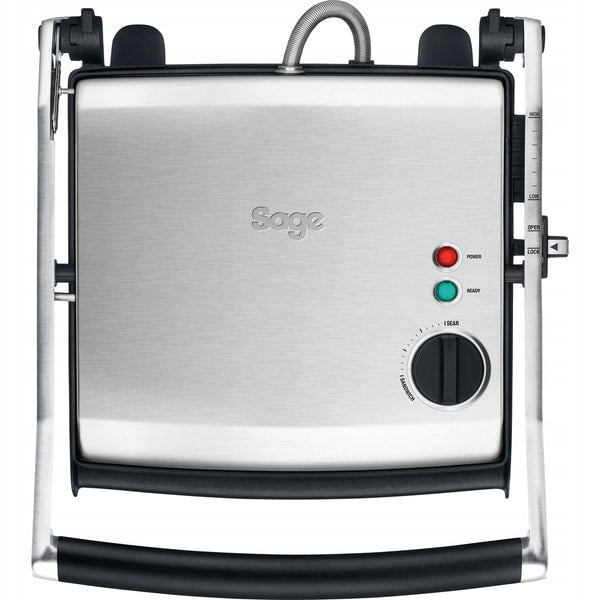 Gratar electric, Sage, Inox, BGR200BSS, 2200 W, Negru/Argintiu