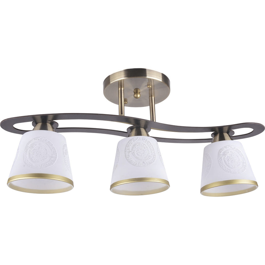 Lustra Klausen, ALBA 3, Alb, LY-3182, E27, 3 x 11W