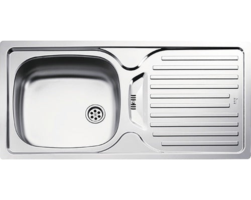 Chiuveta Bucatarie Cu O Cuva Teka Infant 86 X 44 Cm, Picurator Pe Dreapta, Inox Microtexturat