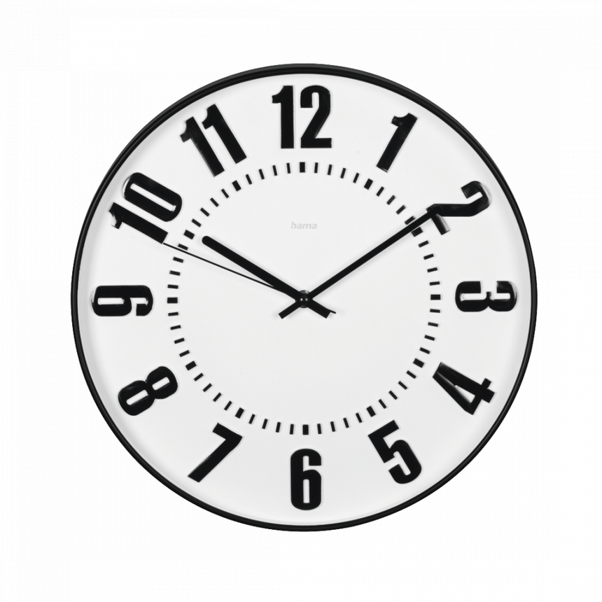 Ceas de perete, HAMA, Silent, 35 cm