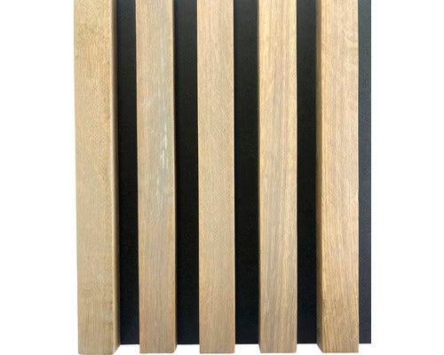 Panou Riflaj Decorativ Nature Maxi Stejar Gri 27x250x2800 Mm