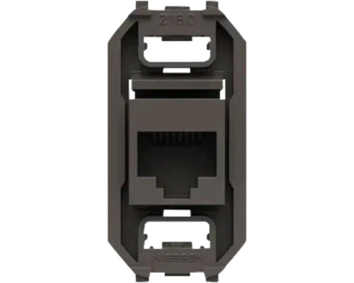 Priza Date Rj45 Simpla Abb Zenit Cat5e, Negru