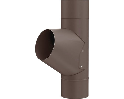 Ramificatie Burlan PRECIT Ø 90 mm Maro RAL8019