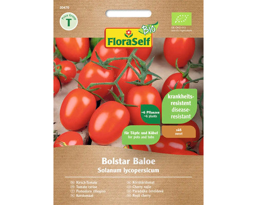 Seminte Legume Floraself Bio Rosii Cherry Bolstar Baloe, 150 gr